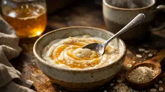 The 30-second leftover honey face mask for calmer winter skin